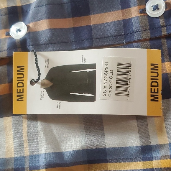 NWT Nick Graham Everywhere  long sleeve shirt size Medium - Picture 3 of 7